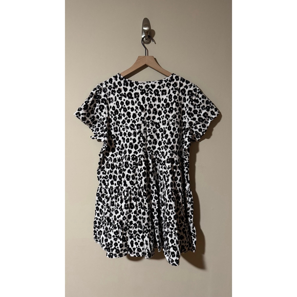 CCX Leopard Babydoll Dress – Size 16 - Picture 2 of 2